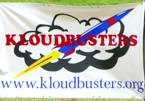 Watching the rockets launch at KLOUDbusters near Argonia, Kansas