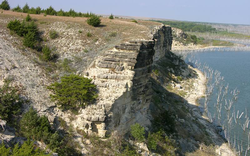 Cedar Bluffs in Kansas