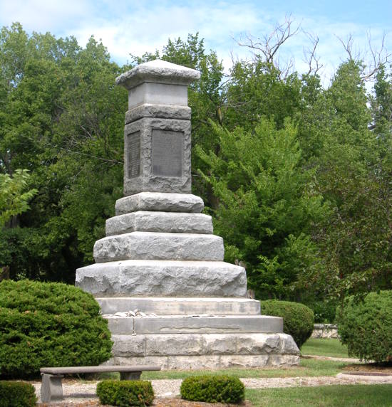 Wounded Knee Monument at Fort Riley, Kansas