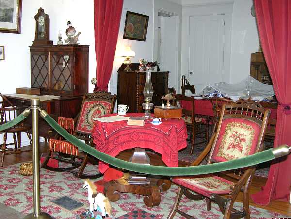 Custer House interior