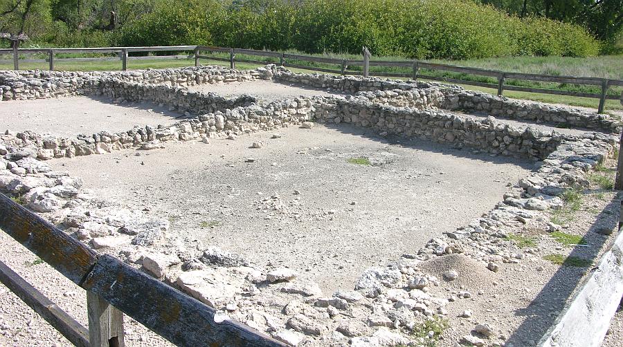 El Cuartelejo pueblo in Scott Lake State park