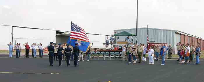 Wings of Remembrance opening ceremony