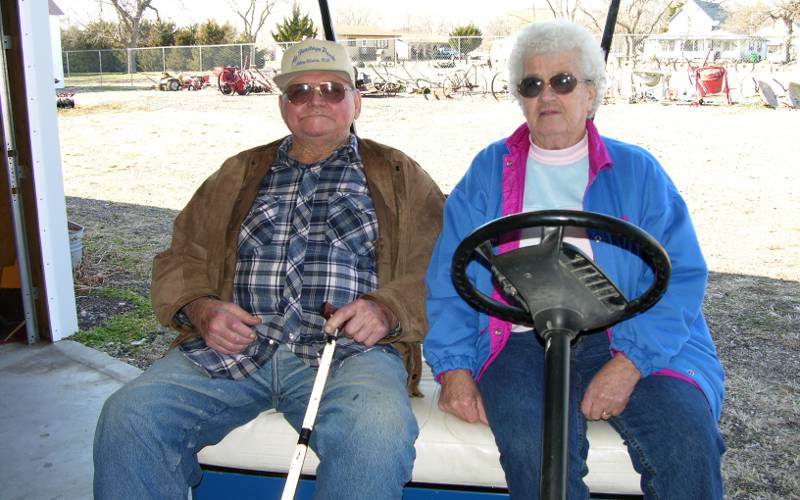 Everett Zimmerman, Hazel Zimmerman - founders of Agricultural Heritage Park