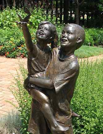Butterfly garden at Botanica, the Wichita Gardens.