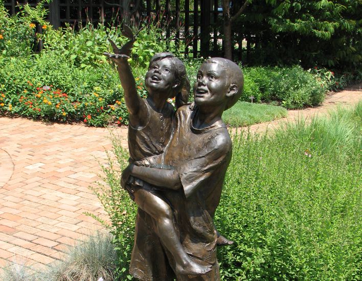 Butterfly garden at Botanica, the Wichita Gardens.