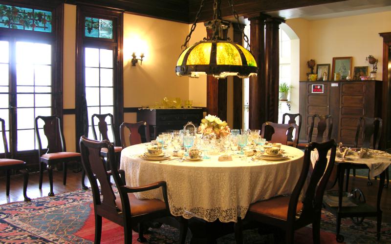Dining Room in Brown Mansion