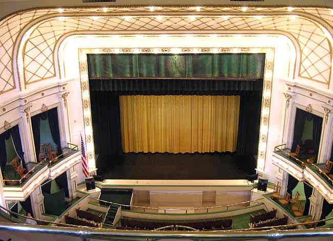 Brown Grand Theatre interior - Concordia, Kansas