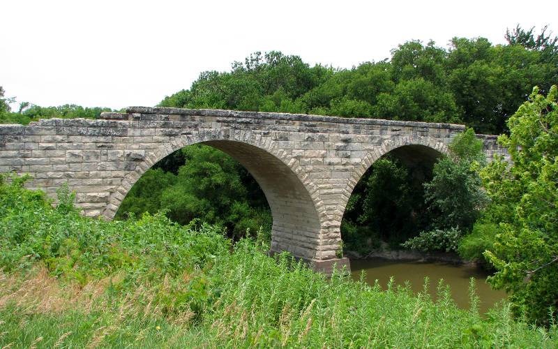 Clements double arch bridge