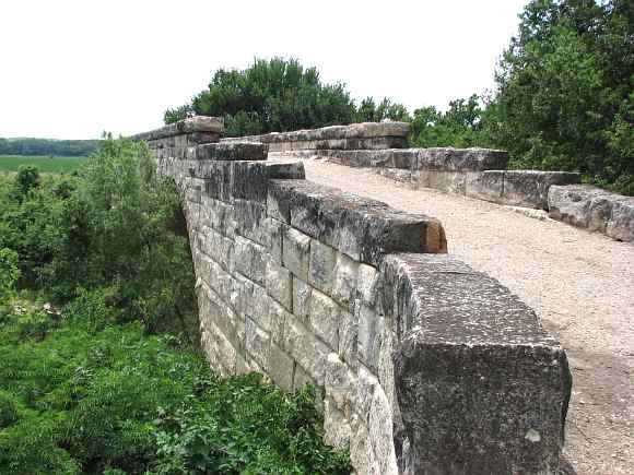 Clements double arch stone bridge