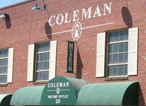 Coleman Factory Outlet and Museum - Wichita, Kansas
