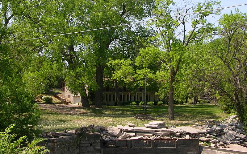 Millstream Motel in Cottonwood Falls, Kansas