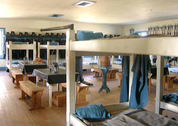 Fort Larned army barracks