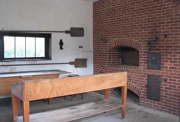 bakery at Fort Scott National Historic Site.