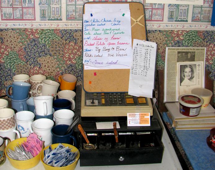 Frannie's cash register