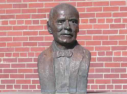 William Allen White bust