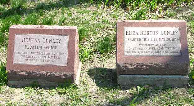 Conley graves in the Wyandotte National Buring Ground