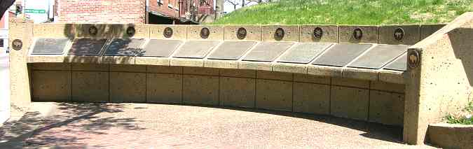 Huron Indian Cemetery memorial
