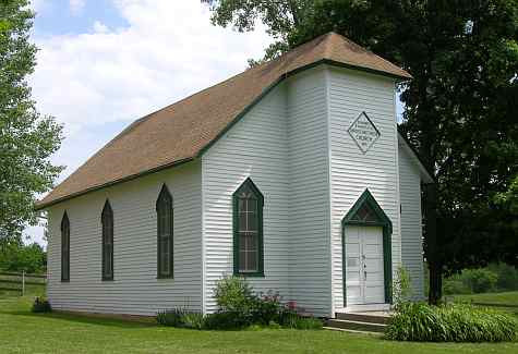 Old Jefferson Town Edmonds Chapel - Oskaloosa, Kansas