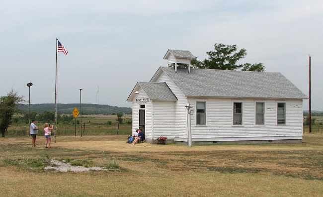 Sunnyside School at Little House on the Prarie site