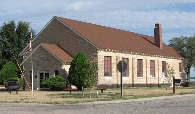 Visitor Center - Nicodemus Township Hall