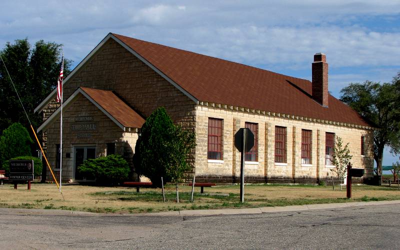 Visitor Center - Nicodemus Township Hall