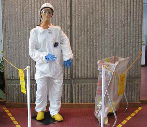 Uniform display at Wolf Creek Nuclear Power Plant