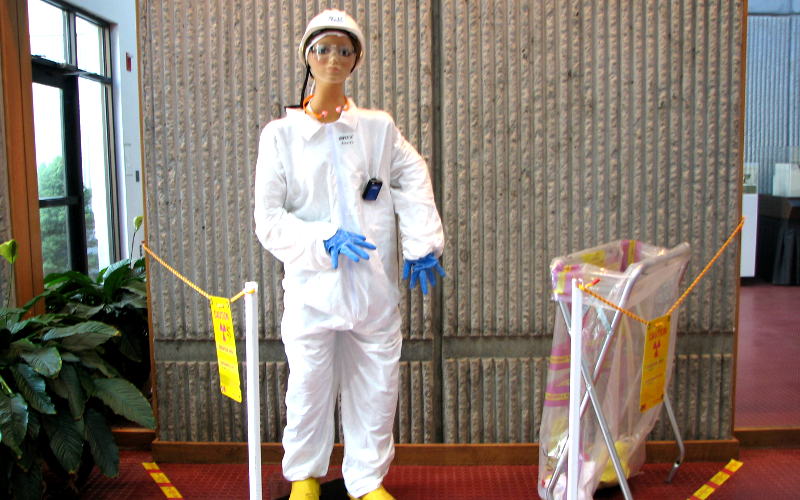 Uniform display at Wolf Creek Nuclear Power Plant