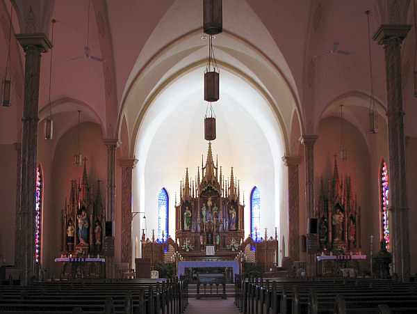 Sacred Heart Catholic Church sanctuary