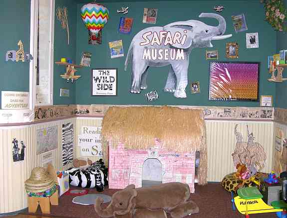 Martin and Osa Johnson Safari Museum children's play area.