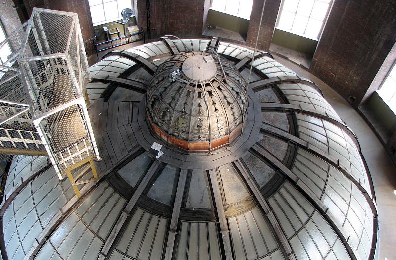 Exterior of the Kansas Capitol inner dome.