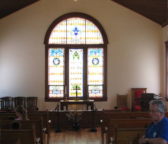 Everest Methodist church interior
