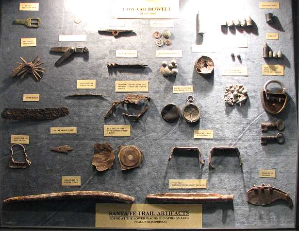 Santa Fe Trail artifacts