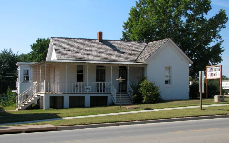 Carry A. Nation's Home - Medicine Lodge, Kansas