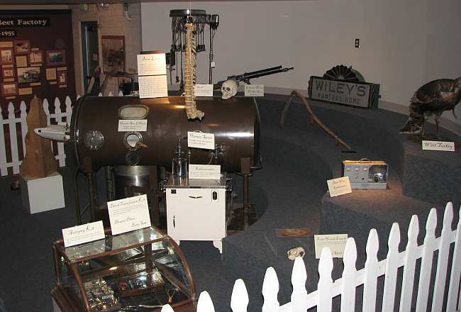exhibit at Finney County Historical Museum