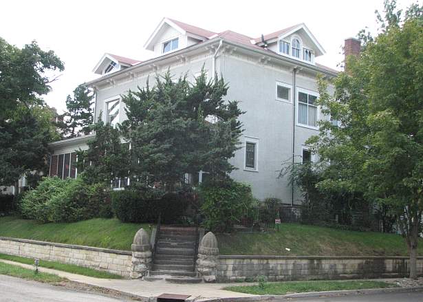 haunted house on Riverside Drive in Atchison, Kansas.