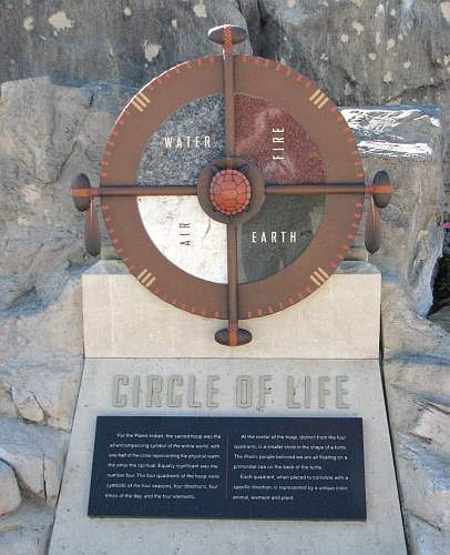 Native American Circle of Life at the Keeper of the Plains