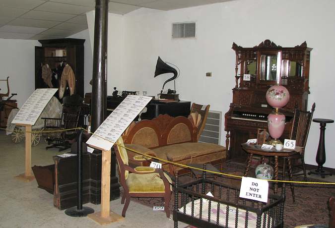 Exhibits in the Cherokee Strip and Land Rush Museum