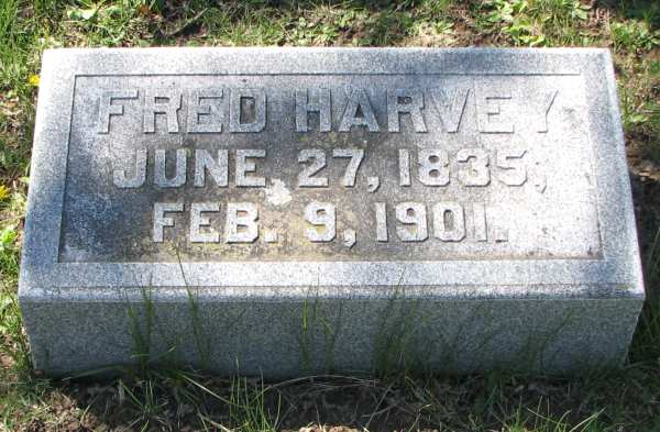 Fred Harvey headstone