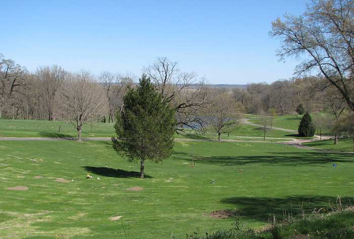 Section 34 of Lansings Mount Muncie Cemetery