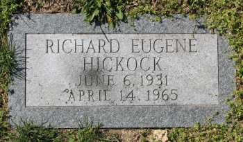Richard Eugene Hickock headstone