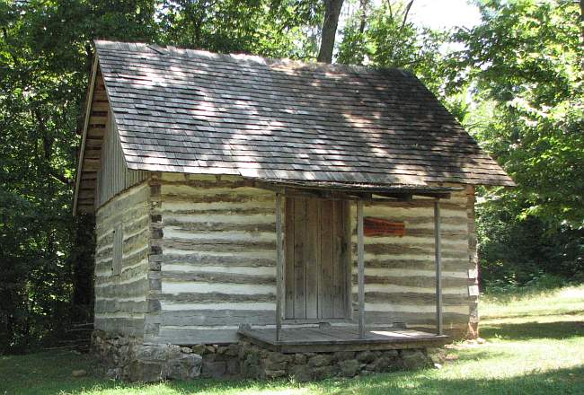 1870s log cabin