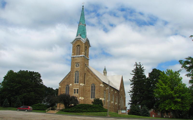 St. Mary's Catholic Church - St. Benedict, Kansas