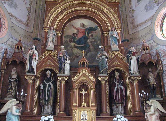 St. Mary's Catholic Church main altar