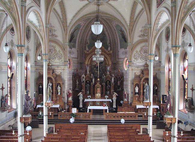 St. Mary's Catholic Church sanctuary