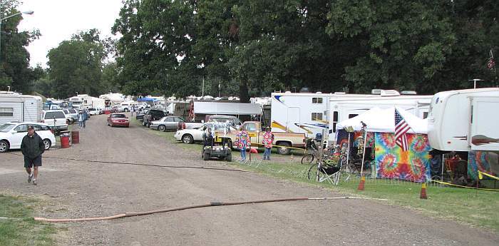 Pecan Grove Campground at Walnut Valley Festival