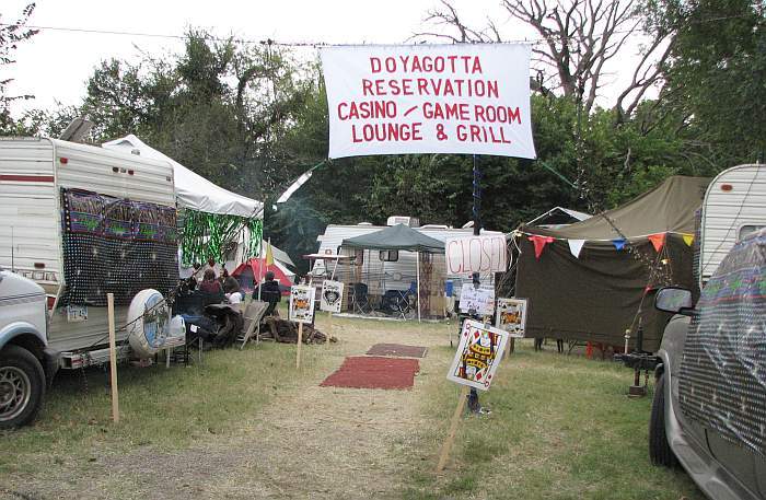 Doyagotta Reservation camp at Winfield, Kansas