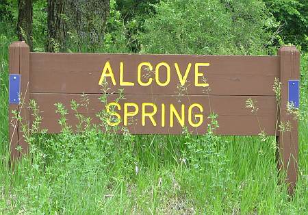 Alcove Spring and Waterfall - Blue Rapids, Kansas