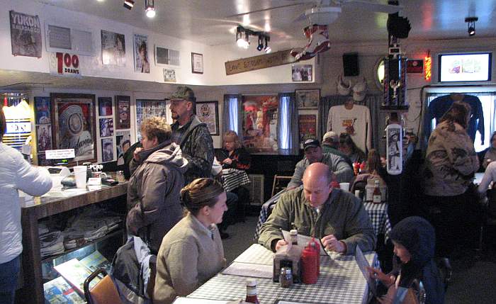 The BBQ Shack dining room