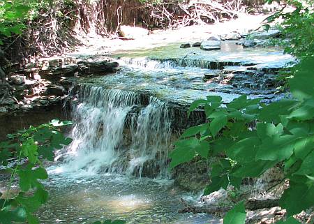 Chase Lake Falls - Cottonwood Falls, Kansas