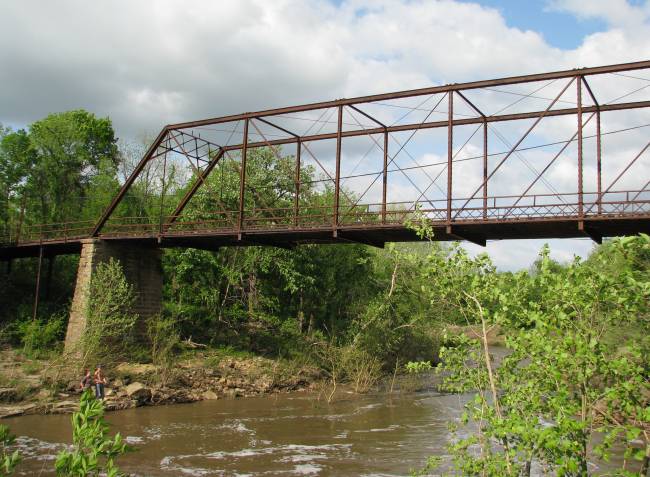 Elk Falls Truss Bridge